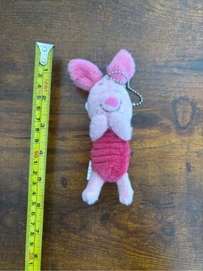 Tokyo Disney Piglet Keychain plush 5”